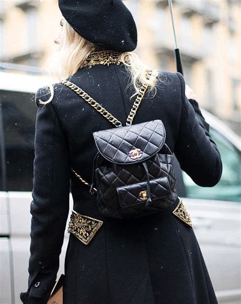 chanel latest backpack